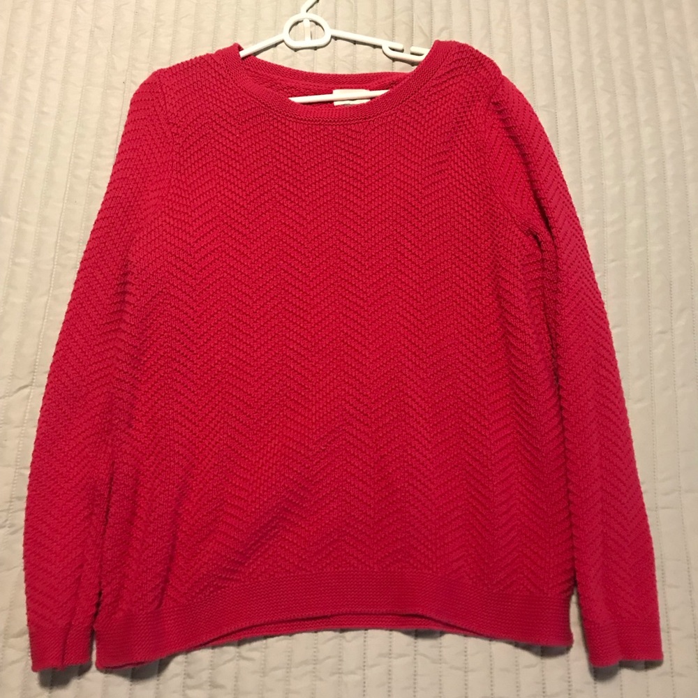 Cozy Magenta Color Sweater